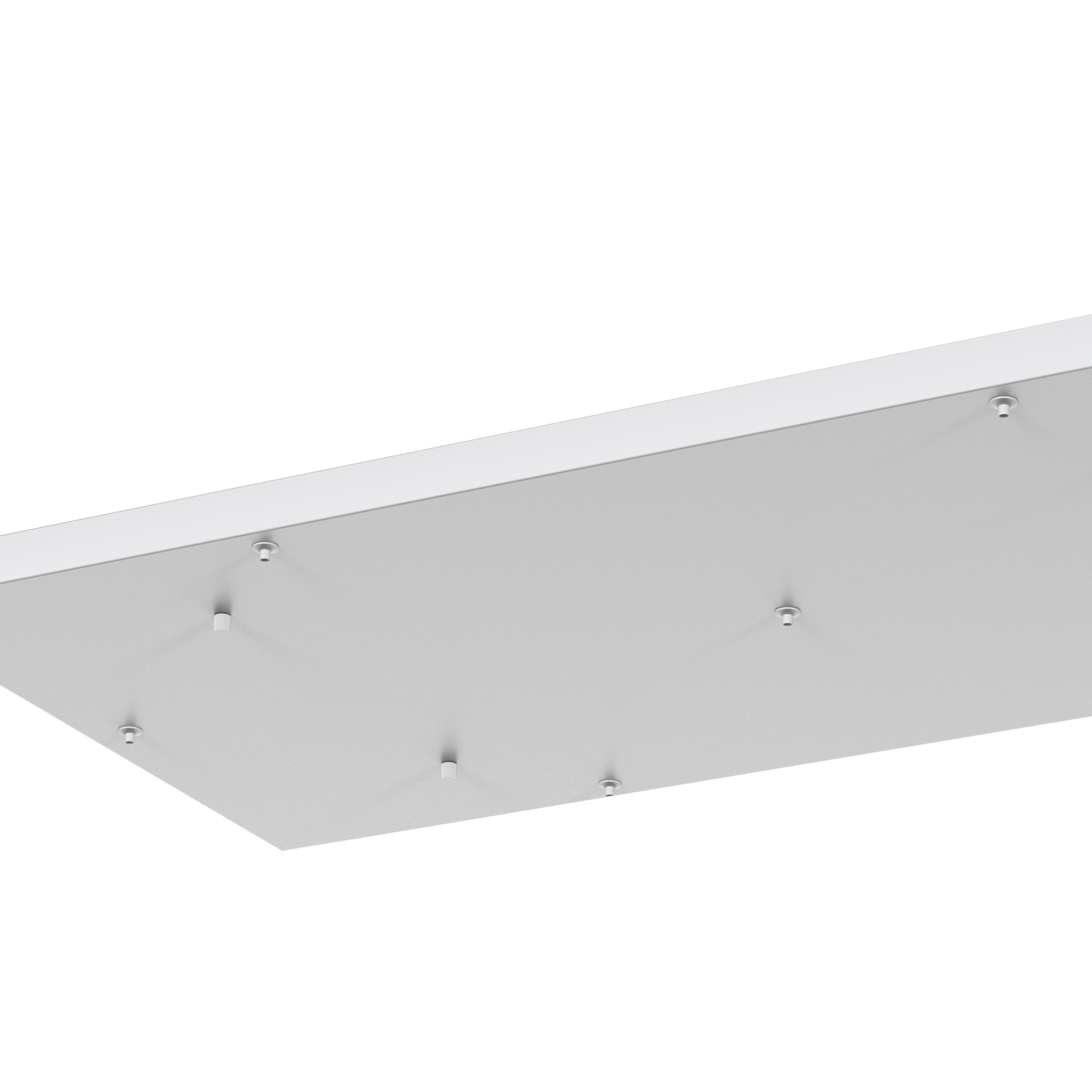 Elsa 7 Hole 940 x 460mm Rectangular Canopy Kit White M8263  Mantra Elsa